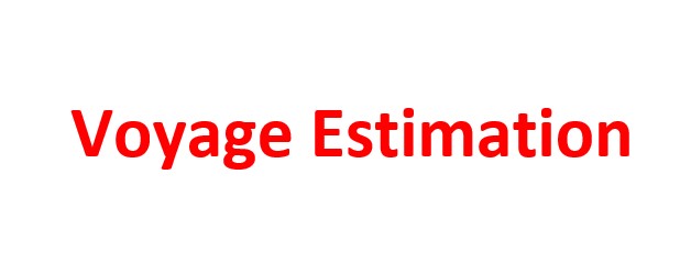 Voyage Estimation