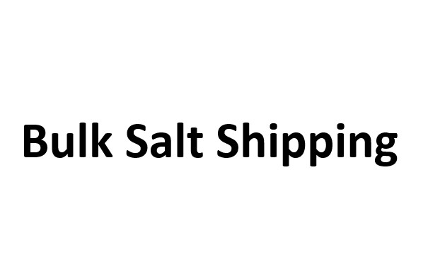 Bulk Salt Shipping