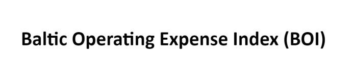 Baltic Operating Expense Index