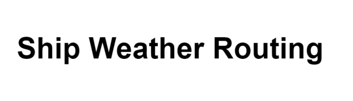 Ship Weather Routing