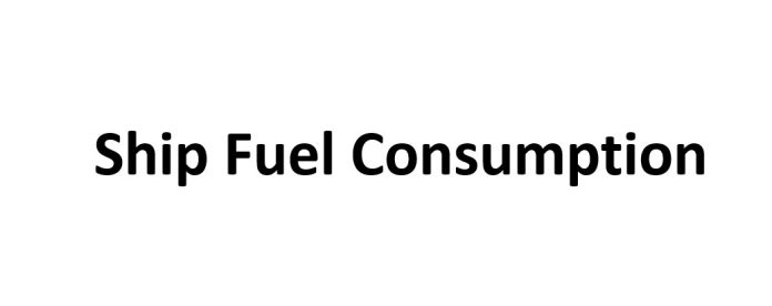 Ship Fuel Consumption