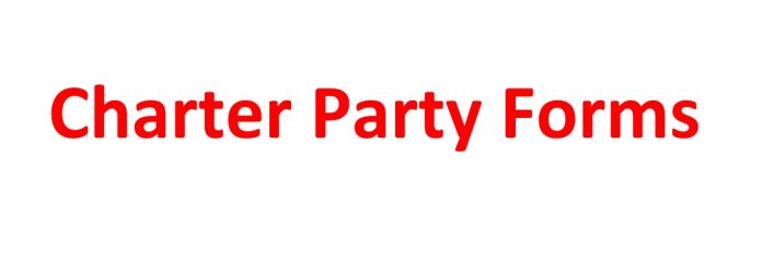 Charter Party Forms